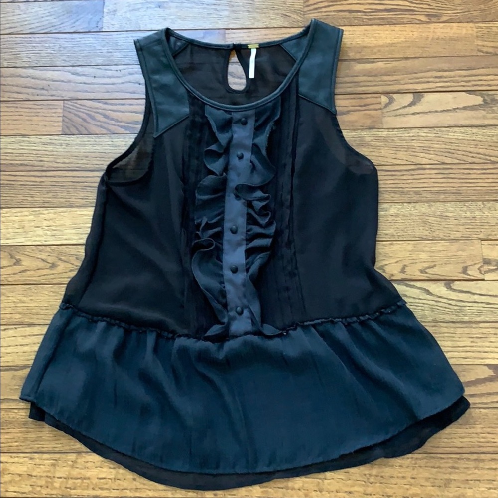 Free People Lace Top S/P